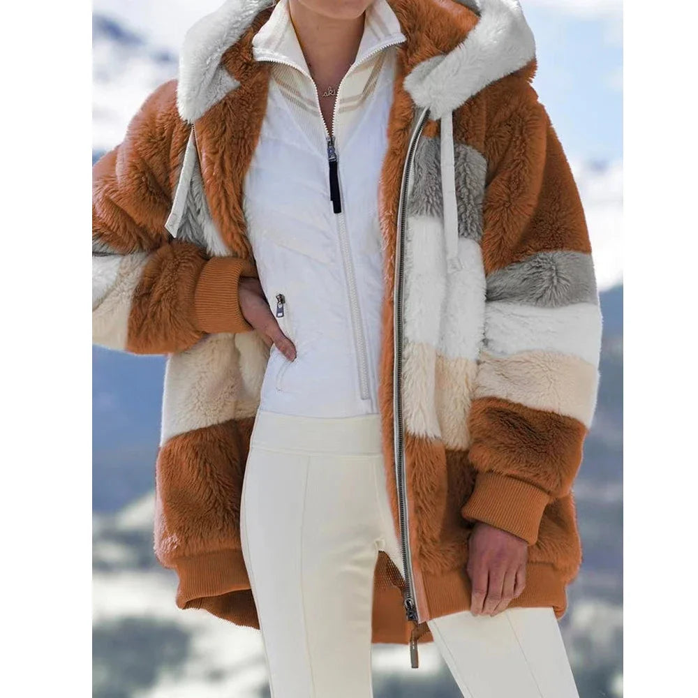 Winter Fashion Hooded Women’s Coat