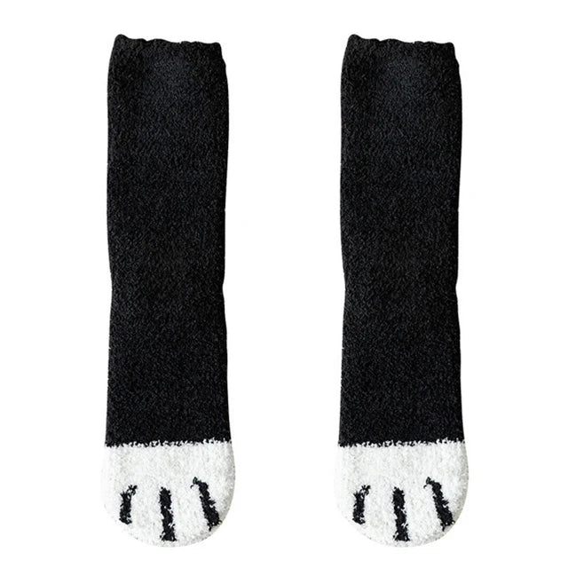 Cute Animal Cat Paw Socks