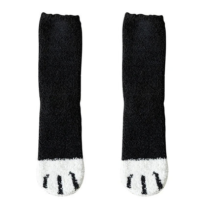 Cute Animal Cat Paw Socks