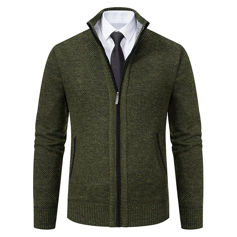 Men's Winter Fleece Cardigan