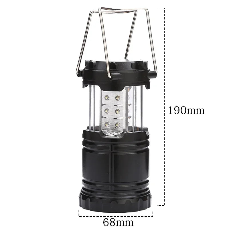 Portable LED Tent Lamp Waterproof Lantern