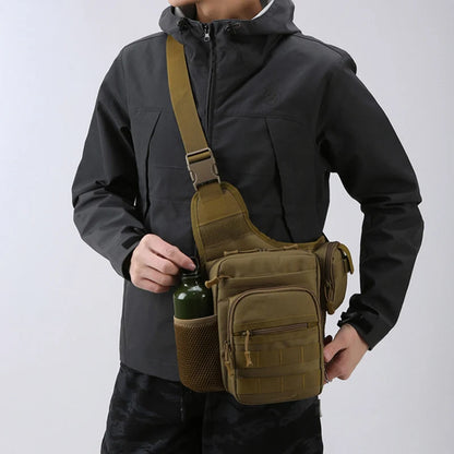 Men's Tactical Crossbody Molle Bag