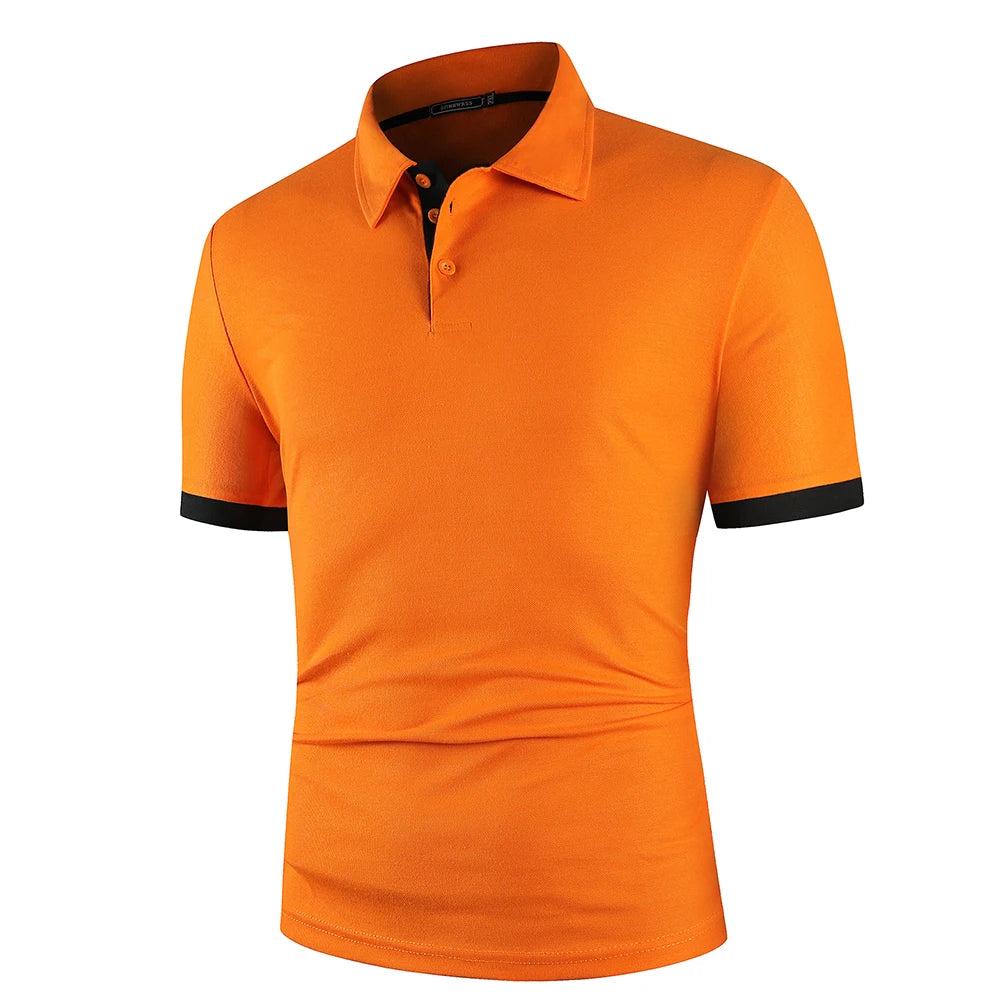 Men's Contrast Polo Shirt