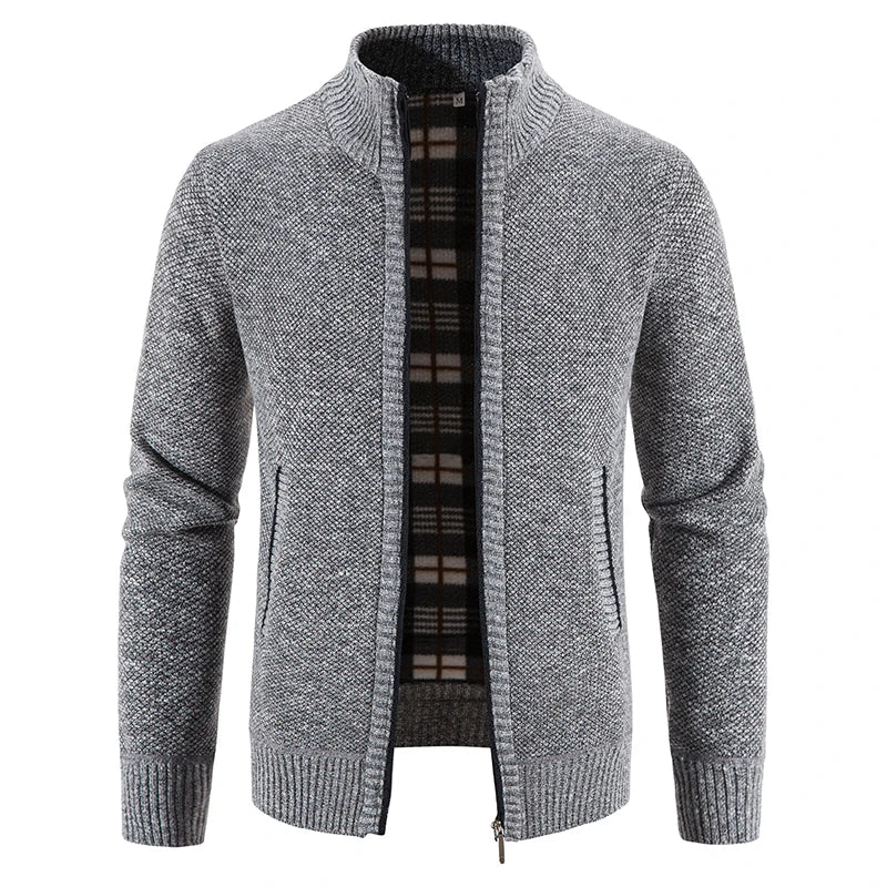 Men's Winter Fleece Cardigan