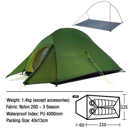 Naturehike Cloud Up Ultralight Camping Tent