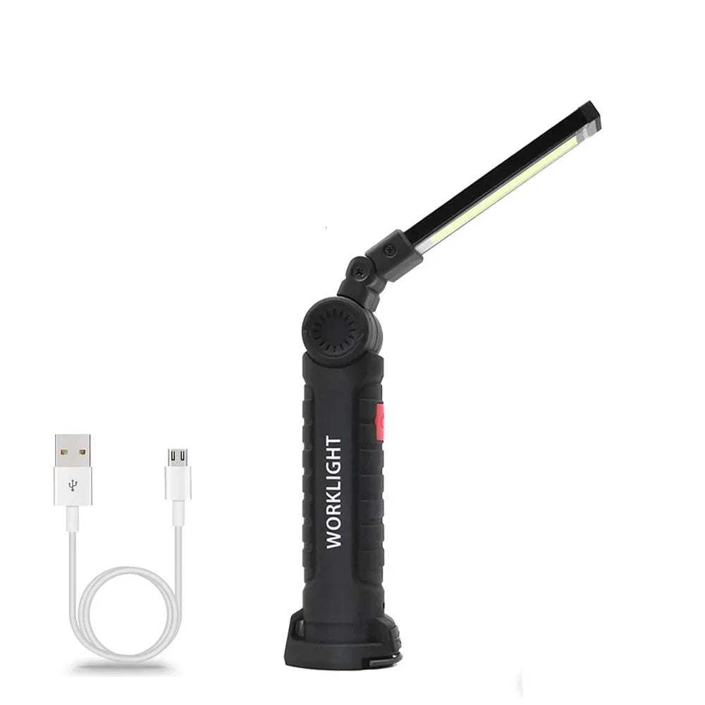 Rechargeable LED Work Light Flashlight