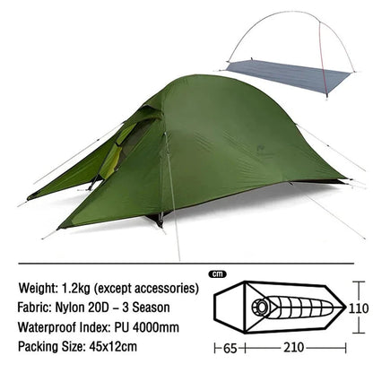 Naturehike Cloud Up Ultralight Camping Tent