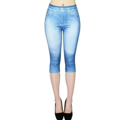 Women’s Denim Print Leggings