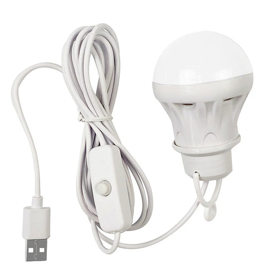 LED Lantern Camp Light USB Bulb