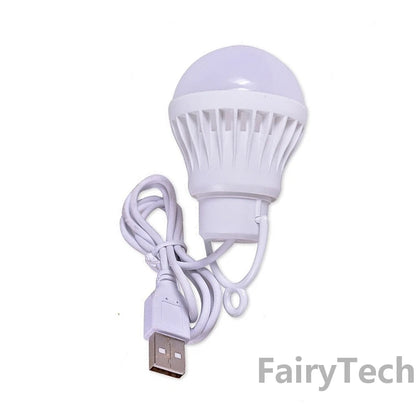 LED Lantern Camp Light USB Bulb