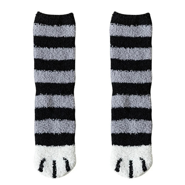 Cute Animal Cat Paw Socks