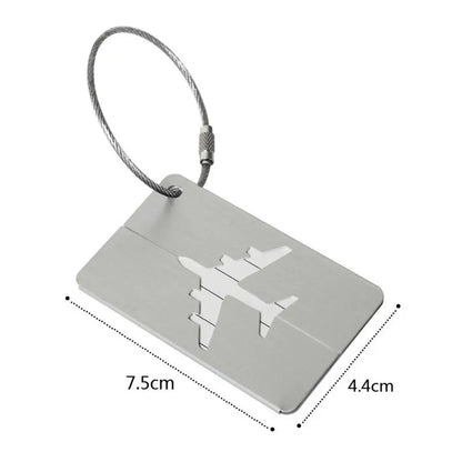 Aluminium Travel Luggage Tags