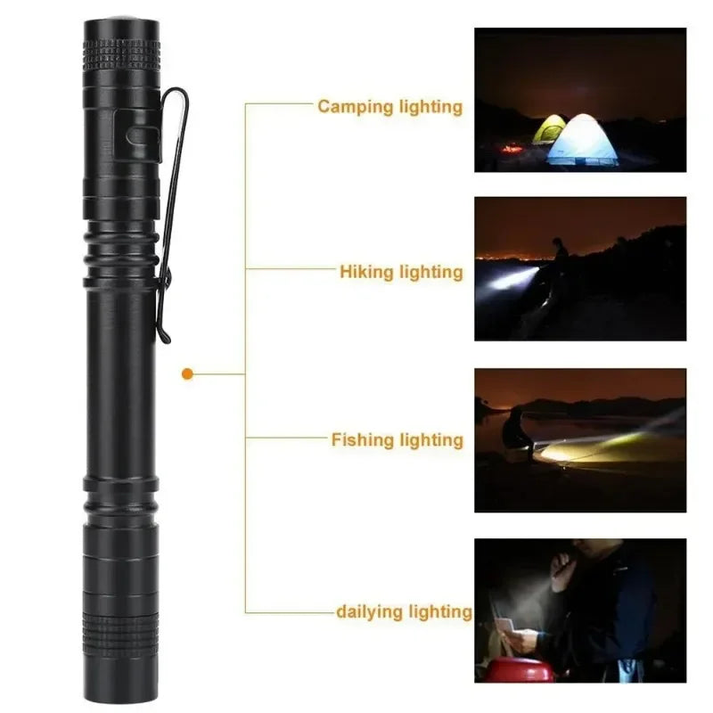 Mini Portable LED Flashlight