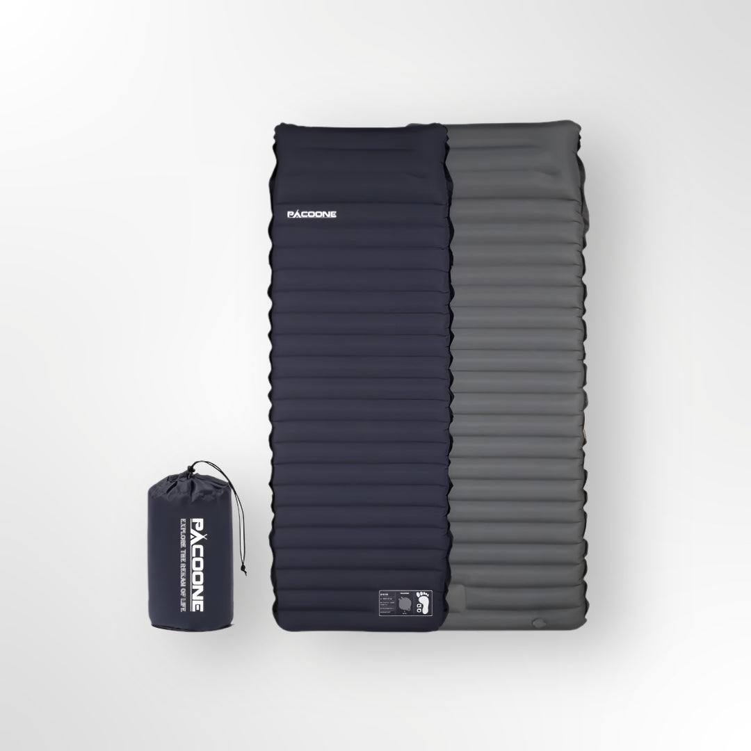 PACOONE Air Mattress - 1-Person | Ultralight & Waterproof | Built-in Pump | 1.0kg
