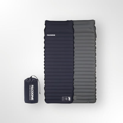 PACOONE Air Mattress - 1-Person | Ultralight & Waterproof | Built-in Pump | 1.0kg