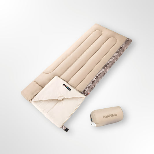 Naturehike Spliceable Sleeping Bag - | 3-Season | Lightweight 850g | Zip & Foot Vent Design