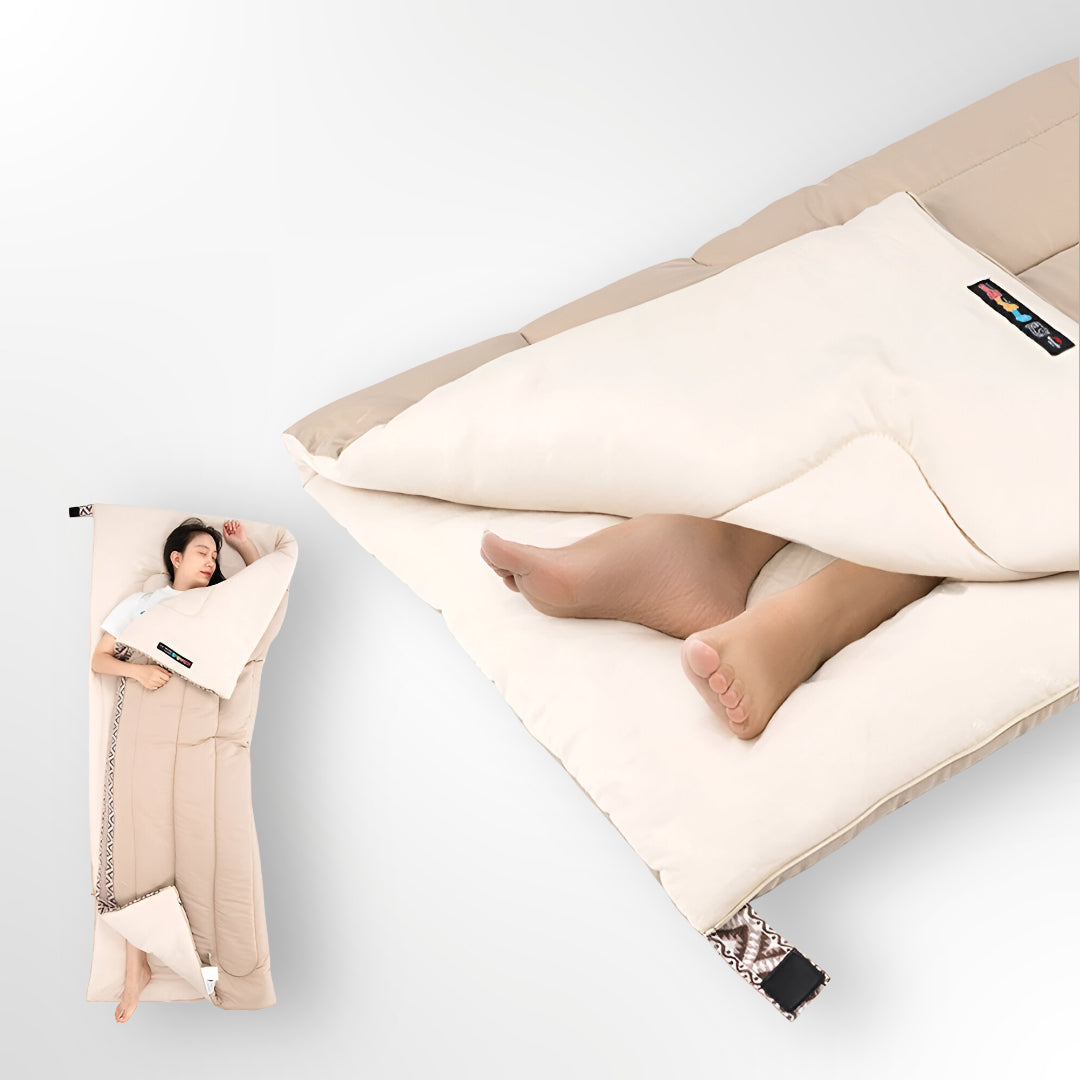 Naturehike Spliceable Sleeping Bag - | 3-Season | Lightweight 850g | Zip & Foot Vent Design