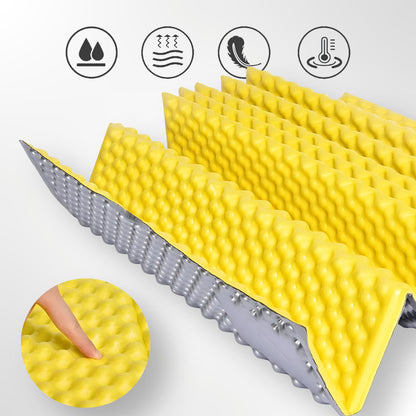 Foam Sleeping Pad - 1-Person | Heat-Reflective & Moistureproof | Lightweight | 1.8cm Thick