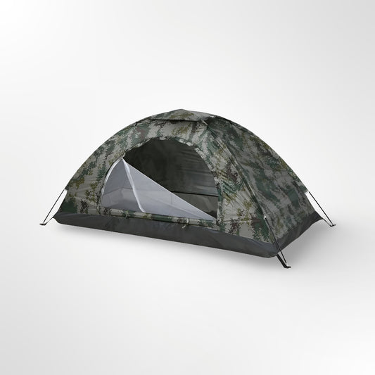 Trekking Tent - 1-Person | Lightweight & UV-Proof | Mesh Roof | 850g | Single-Layer