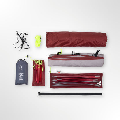 NatureHike Cloud Up 1 - 1-Person | Ultralight Double-Layer | PU4000mm Waterproof | 1.5kg | 3-Season