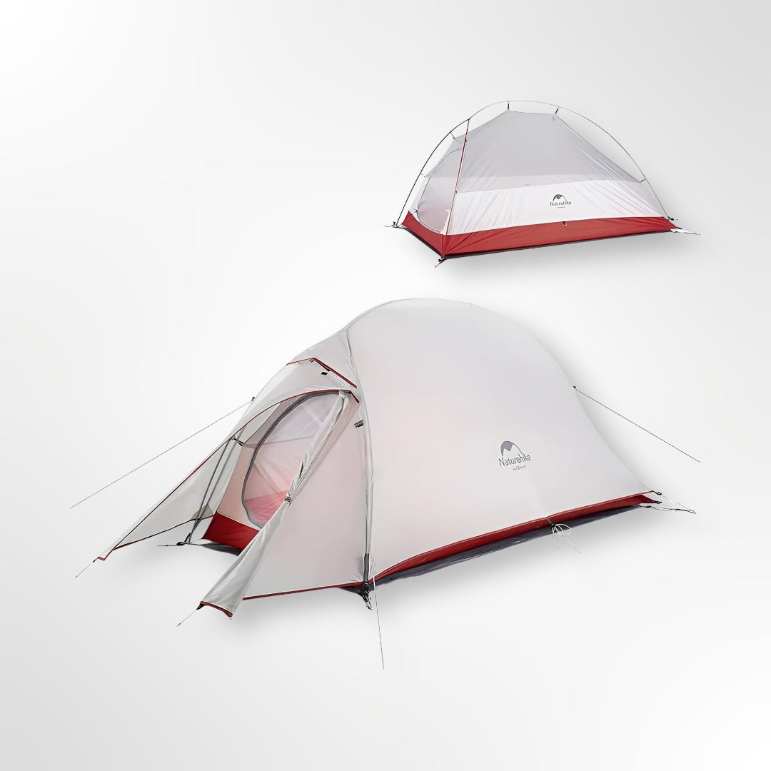 NatureHike Cloud Up 1 - 1-Person | Ultralight Double-Layer | PU4000mm Waterproof | 1.5kg | 3-Season