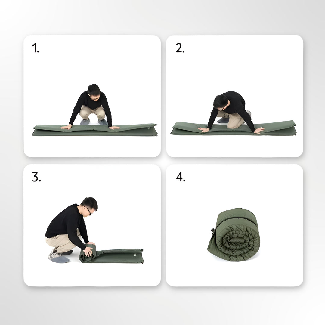 Naturehike D03 Sleeping Pad - 1-Person | Self-Inflating & Spliceable | 5cm Foam | Lightweight