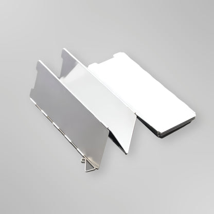 Foldable Wind Shield - Outdoor Camping Stove Screen | Lightweight & Portable | Windproof Barrier