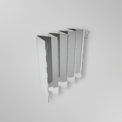 Foldable Wind Shield - Outdoor Camping Stove Screen | Lightweight & Portable | Windproof Barrier